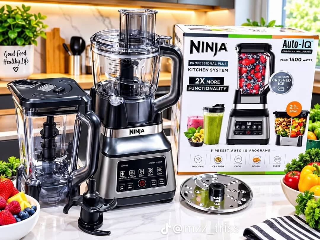 Ninja Professional Blender & Processor, 3 in 1