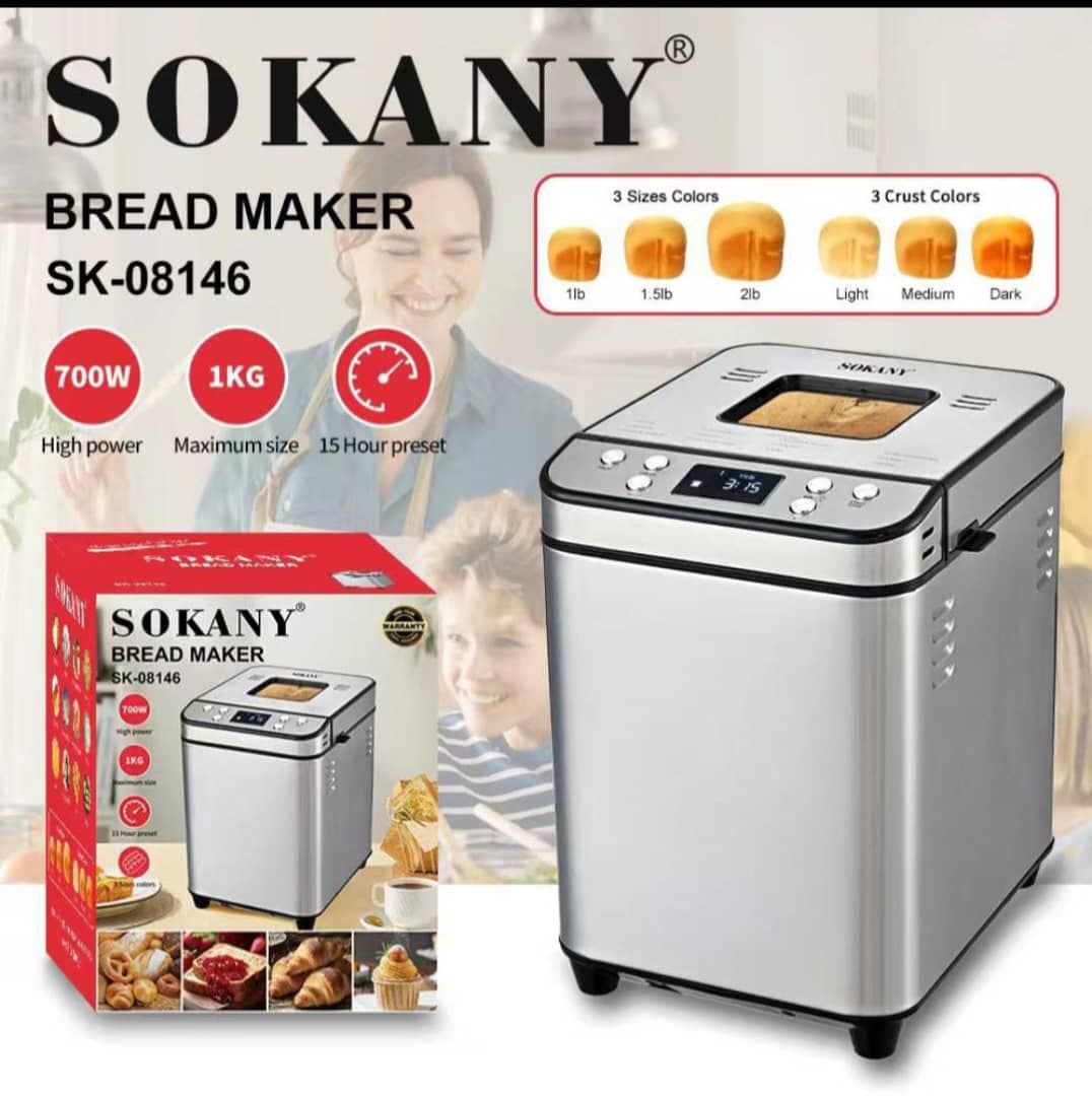 Sokany Bread Maker – SK-08146