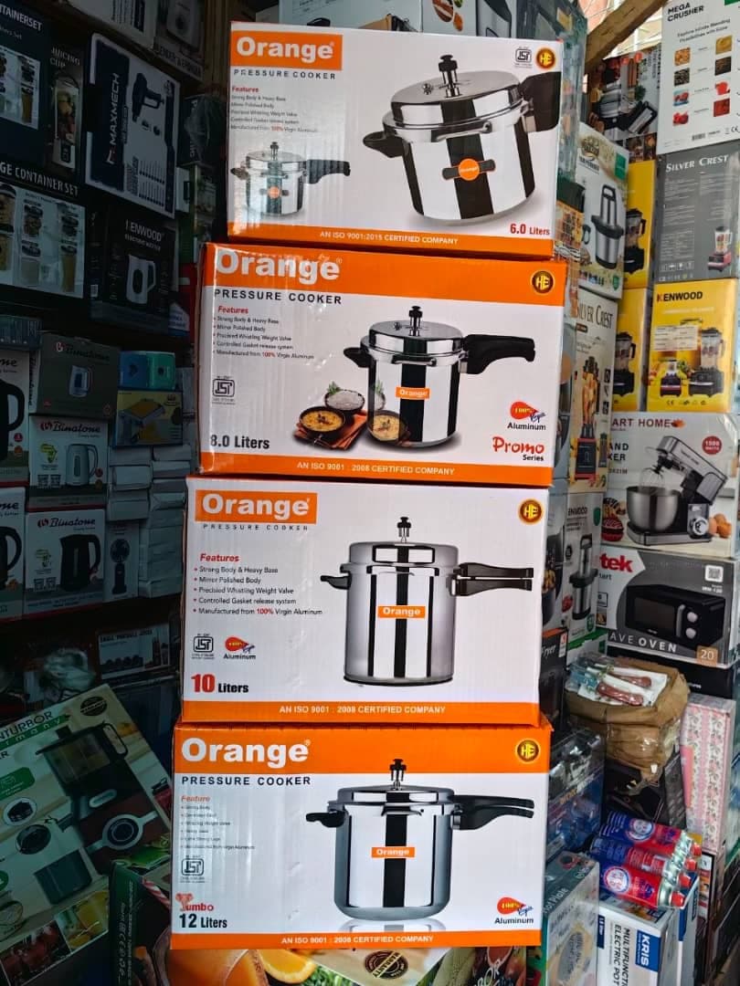 Orange Pressure Cooker